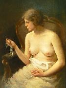 Stanislav Feikl Akt divky oil painting